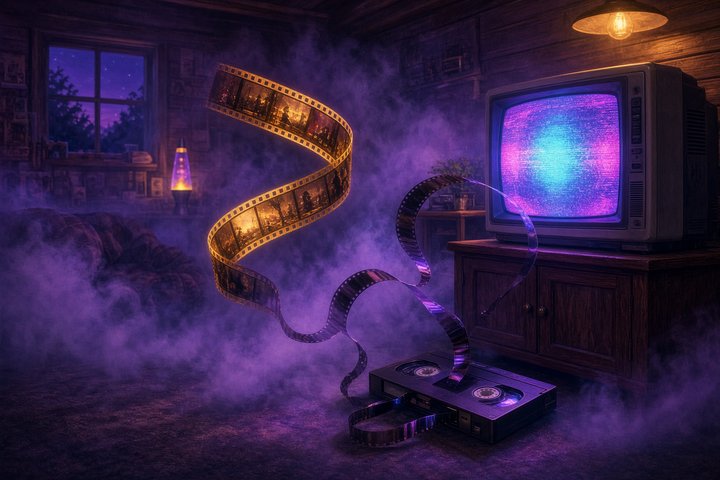 Wasserman's 80s Horror LoRA Gives H3 a VHS Look