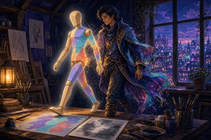 MOSS-Image Color/Depth Control Lands in ComfyUI