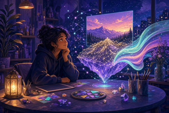 Meshy Mora: Construct-Then-Render Worlds