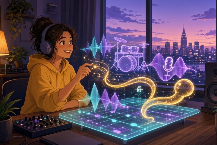 Tencent MusicBuddy: Chat-Driven DAW Beta