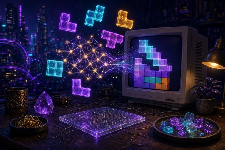 Tetris World Model: Browser MaskGIT Dreams